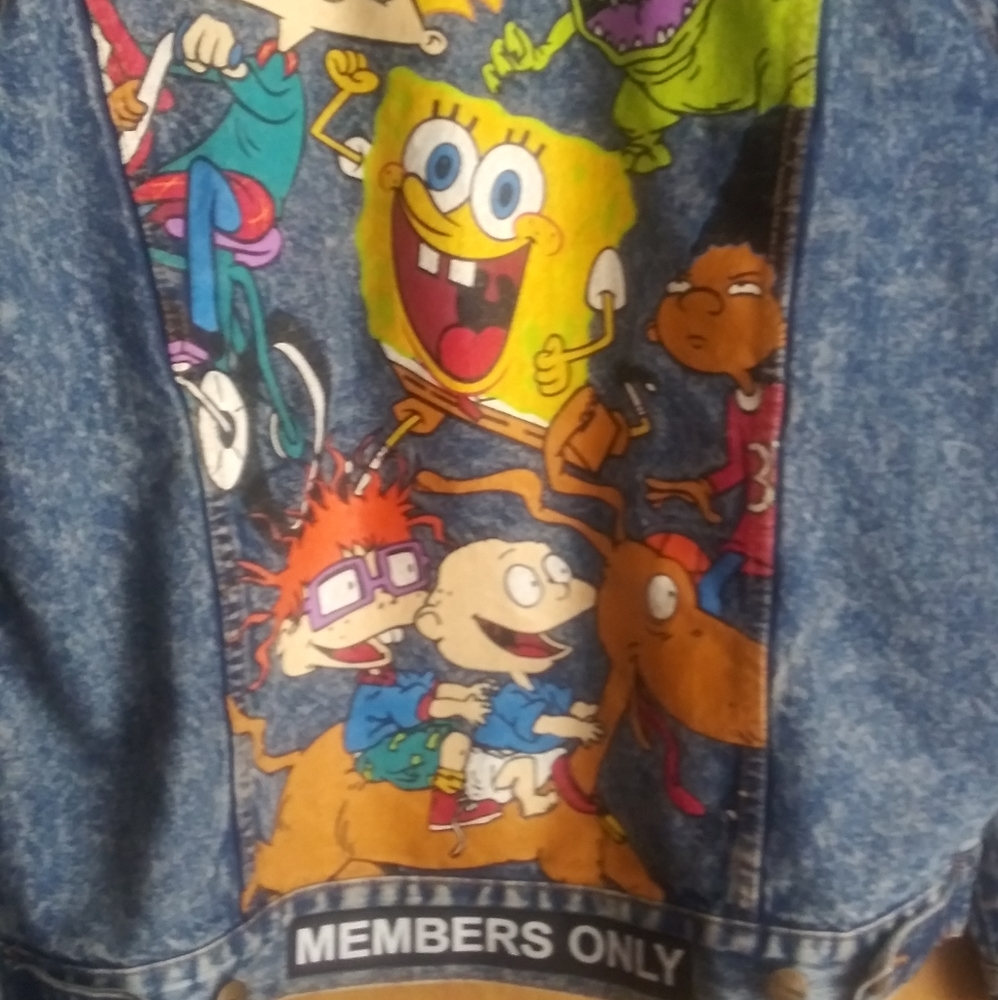 Nickelodeon Members Only Jean Jacket